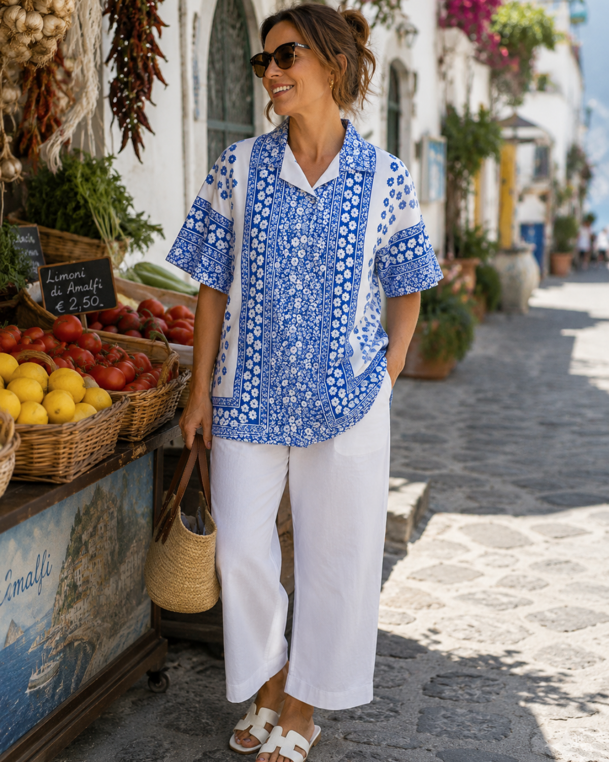 Blue Daisy Shirt