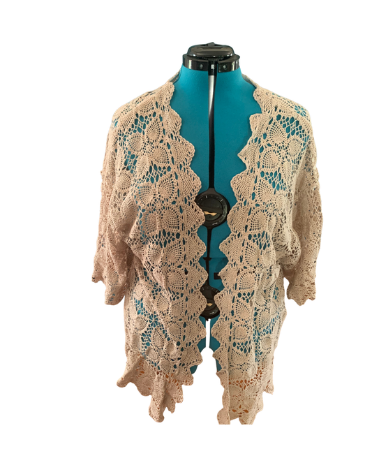 Cappuccino Lace Jacket