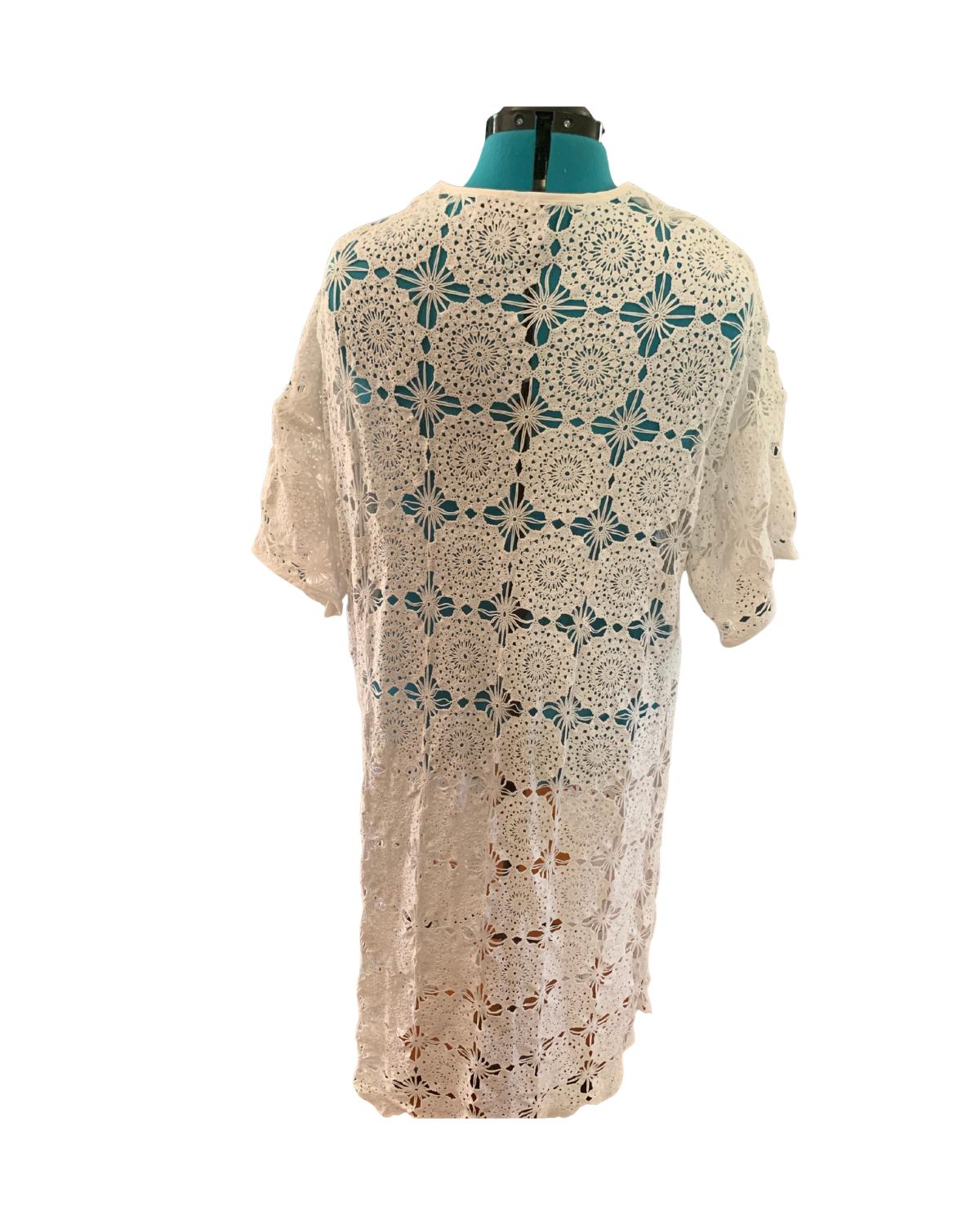 Square Crochet Bolero long