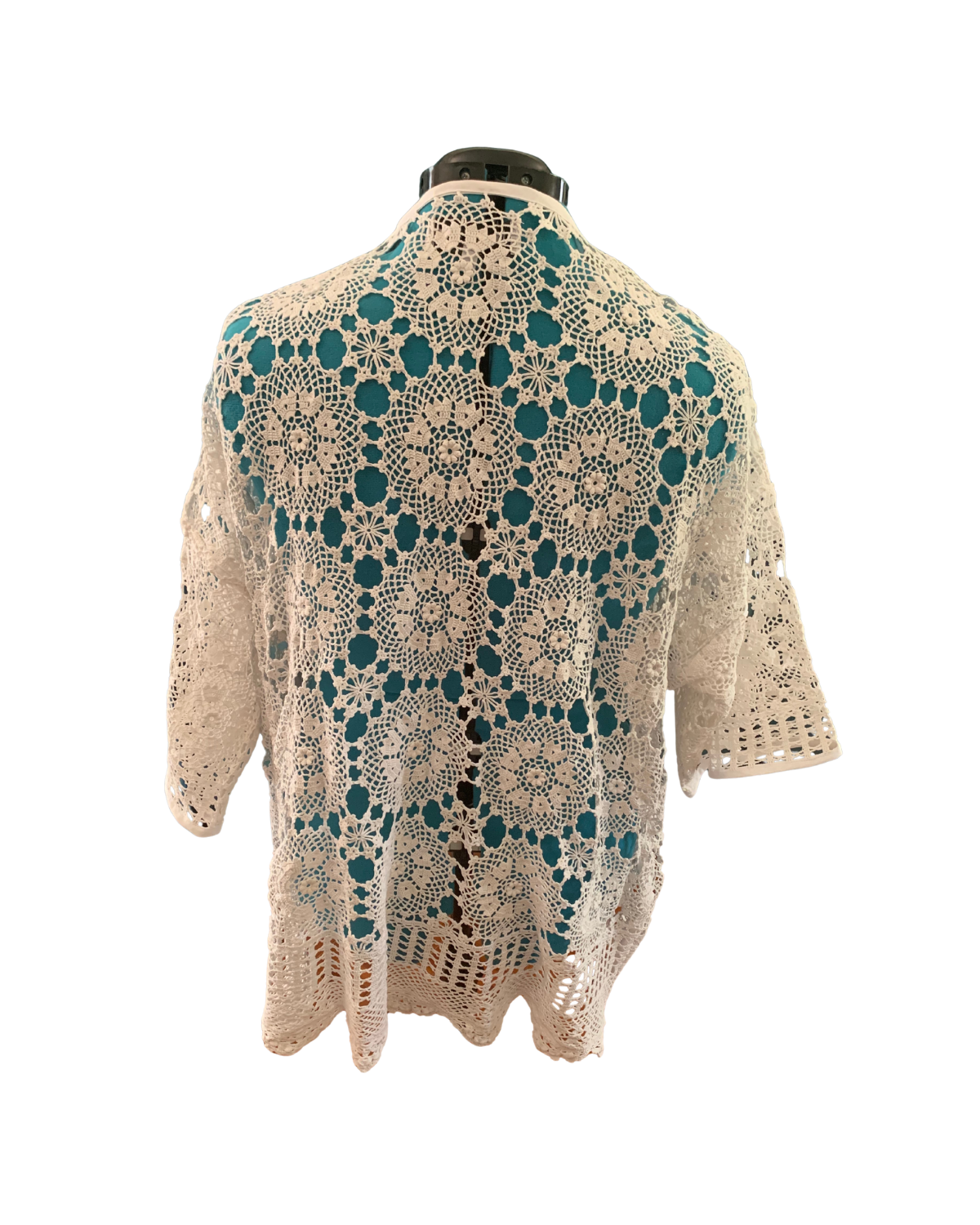 Lace Flowers short jacket