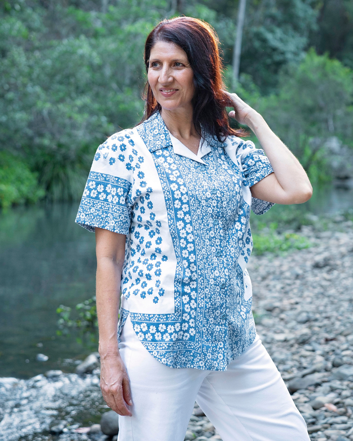 Blue Daisy Shirt