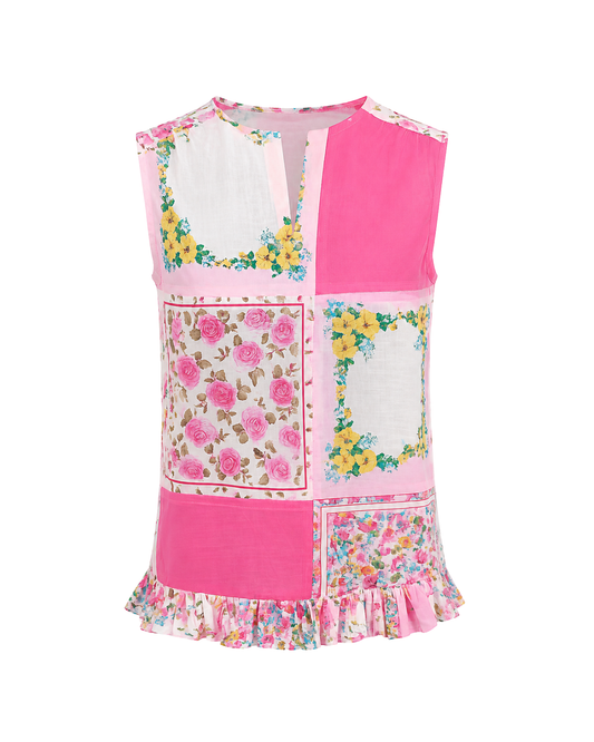 Pink Hanky Blouse